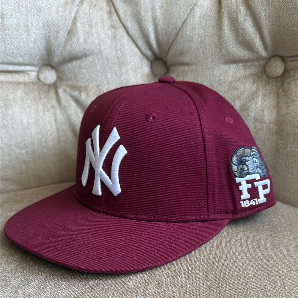New York Yankees x Fordham Prep Maroon hat